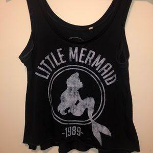 DISNEY: The Little Mermaid Crop Top